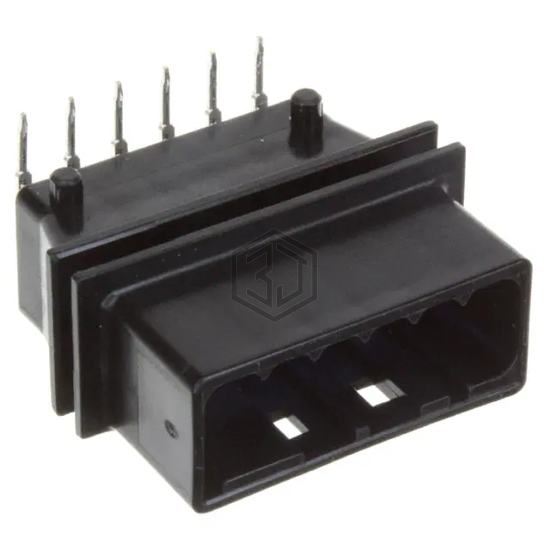 MX44006NF1 - JAE Electronics - Rectangular Connectors - Headers, Male Pins