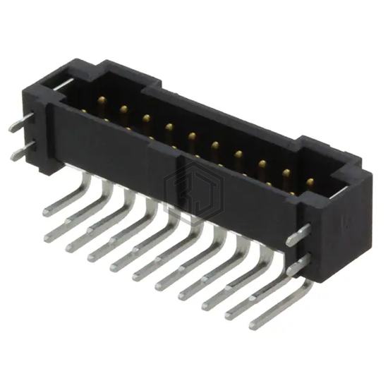 T2M-110-01-L-D-RA-WT - Samtec Inc. - Rectangular Connectors - Headers, Male Pins