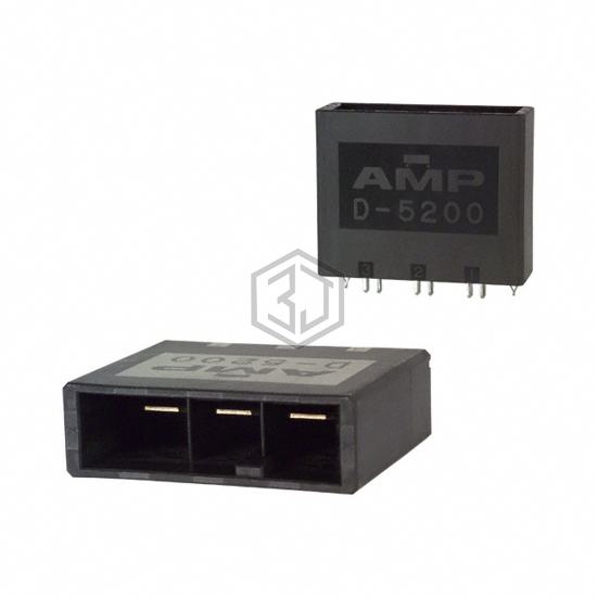 1-353082-3 - TE Connectivity AMP Connectors - Rectangular Connectors - Headers, Male Pins