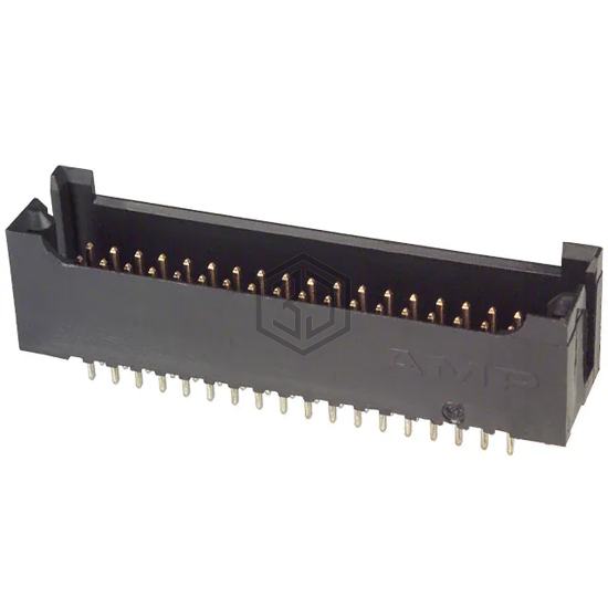 5-102567-3 - TE Connectivity AMP Connectors - Rectangular Connectors - Headers, Male Pins
