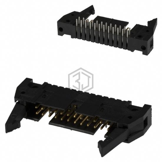 499786-5 - TE Connectivity AMP Connectors - Rectangular Connectors - Headers, Male Pins