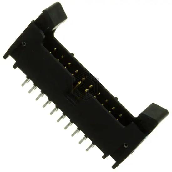 155220-6302-RB - 3M - Rectangular Connectors - Headers, Male Pins