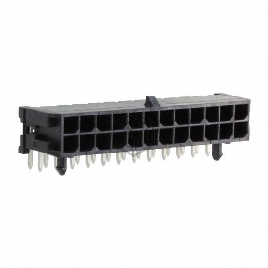 0430452401 - Molex - Rectangular Connectors - Headers, Male Pins