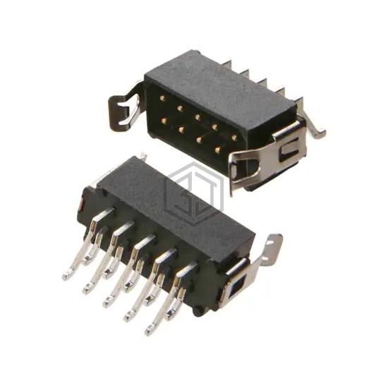 M80-6661642 - Harwin Inc. - Rectangular Connectors - Headers, Male Pins