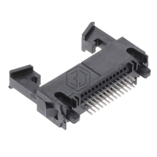 81026-660203-RB - 3M - Rectangular Connectors - Headers, Male Pins