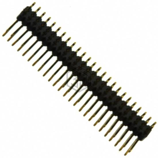 SMH100-LPSE-D25-RA-BK - Sullins Connector Solutions - Rectangular Connectors - Headers, Male Pins