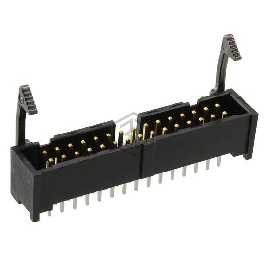 1-1761606-0 - TE Connectivity AMP Connectors - Rectangular Connectors - Headers, Male Pins