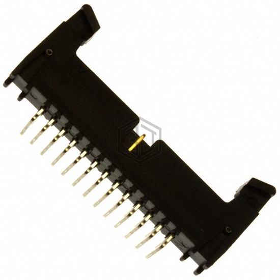 155226-5302-RB - 3M - Rectangular Connectors - Headers, Male Pins