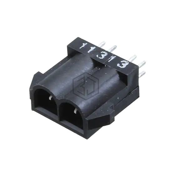 173924-1 - TE Connectivity AMP Connectors - Rectangular Connectors - Headers, Male Pins
