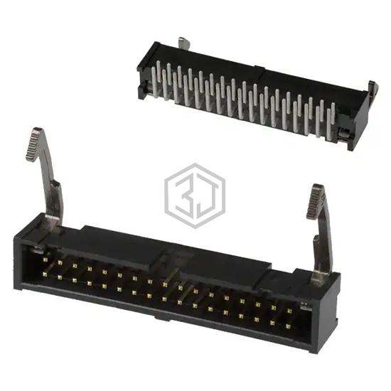 1-1761607-1 - TE Connectivity AMP Connectors - Rectangular Connectors - Headers, Male Pins