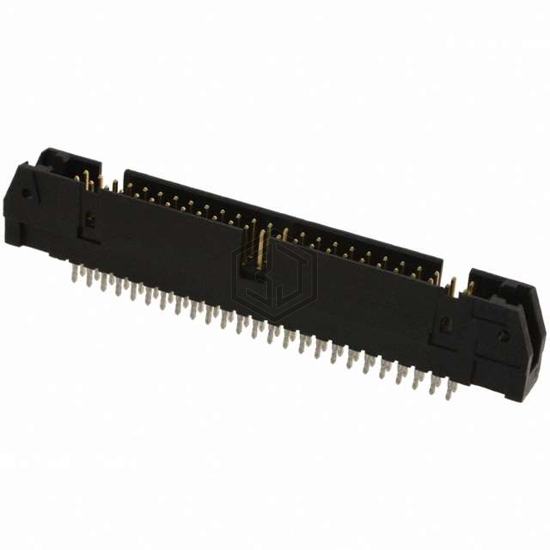 1658694-4 - TE Connectivity AMP Connectors - Rectangular Connectors - Headers, Male Pins
