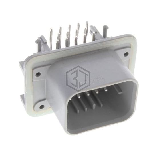 776267-4 - TE Connectivity AMP Connectors - Rectangular Connectors - Headers, Male Pins