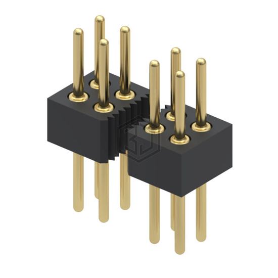 852-10-100-10-001000 - Mill-Max Manufacturing Corp. - Rectangular Connectors - Headers, Male Pins