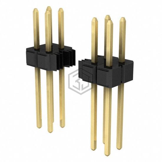 929665-03-36-EU - 3M - Rectangular Connectors - Headers, Male Pins
