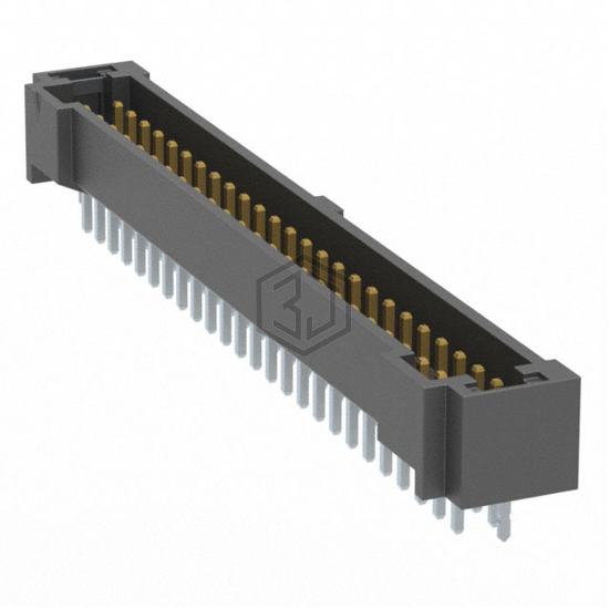 T2M-125-01-L-D-TH-WT - Samtec Inc. - Rectangular Connectors - Headers, Male Pins