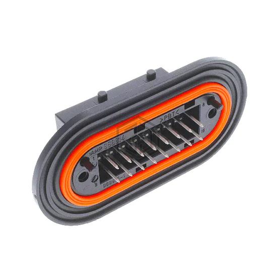 2-968814-2 - TE Connectivity AMP Connectors - Rectangular Connectors - Headers, Male Pins