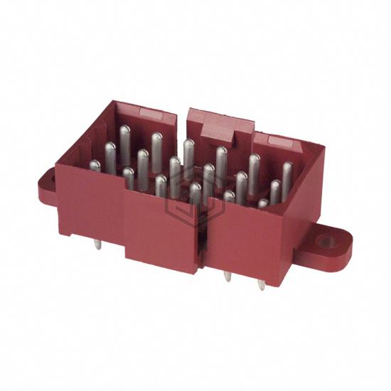 207444-9 - TE Connectivity AMP Connectors - Rectangular Connectors - Headers, Male Pins