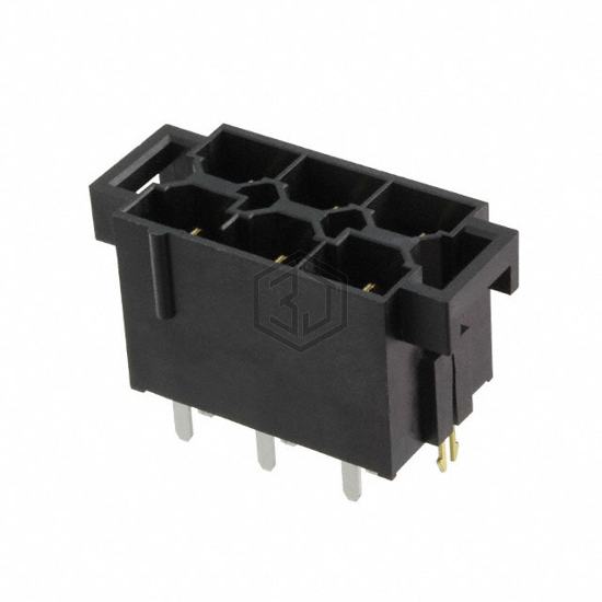0439151206 - Molex - Rectangular Connectors - Headers, Male Pins