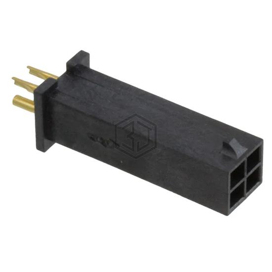 0442420001 - Molex - Rectangular Connectors - Headers, Male Pins