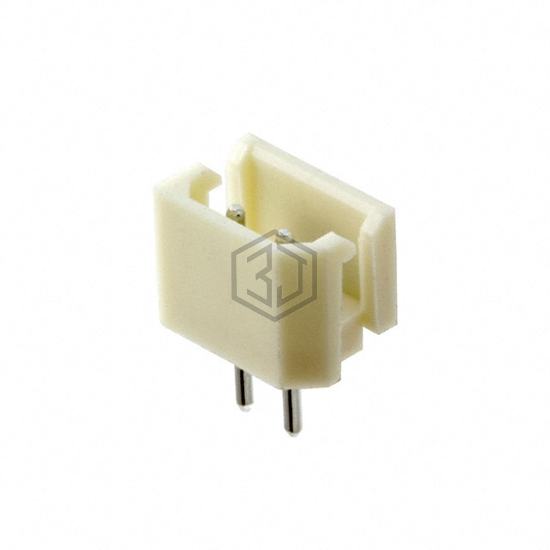 25SH-E-02-TS - Adam Tech - Rectangular Connectors - Headers, Male Pins