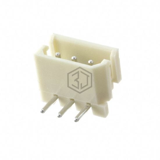 25SH-E-03-TR - Adam Tech - Rectangular Connectors - Headers, Male Pins