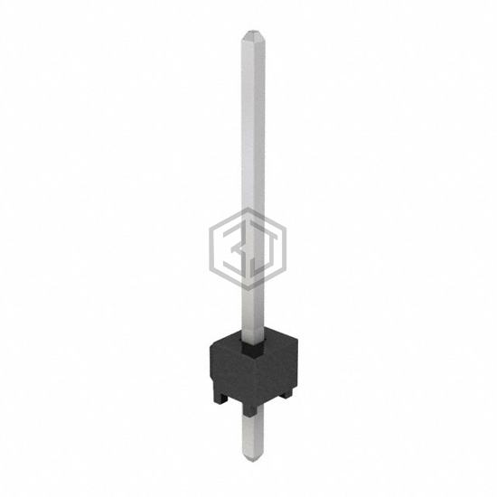 TSW-101-15-T-S - Samtec Inc. - Rectangular Connectors - Headers, Male Pins
