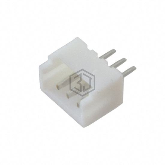 125SH-B-03-TS - Adam Tech - Rectangular Connectors - Headers, Male Pins