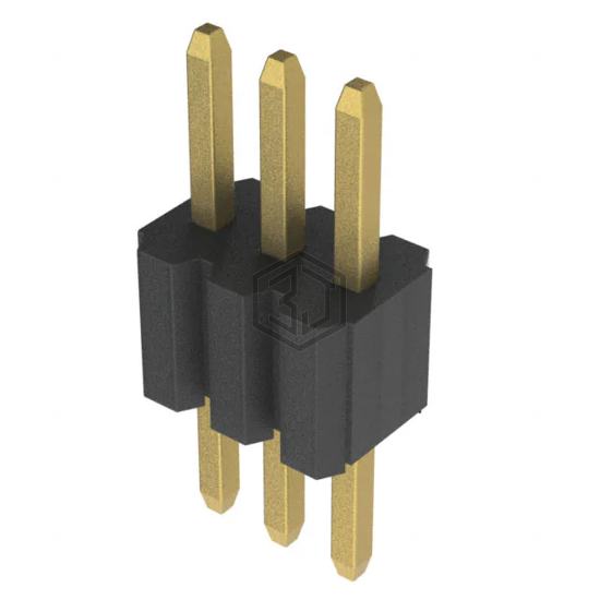 HPH1-B-03-UA - Adam Tech - Rectangular Connectors - Headers, Male Pins