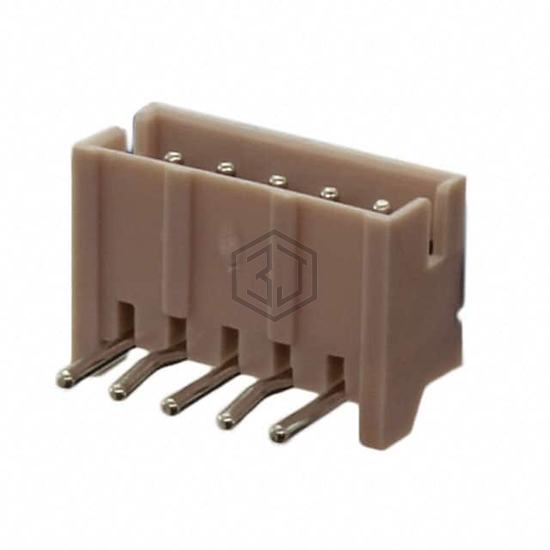 15SH-A-05-TR - Adam Tech - Rectangular Connectors - Headers, Male Pins