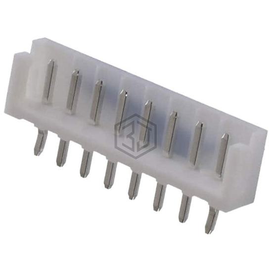 25SH-C-08-TS - Adam Tech - Rectangular Connectors - Headers, Male Pins