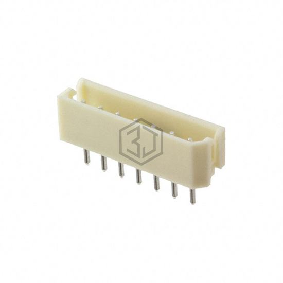 25SH-E-07-TS - Adam Tech - Rectangular Connectors - Headers, Male Pins