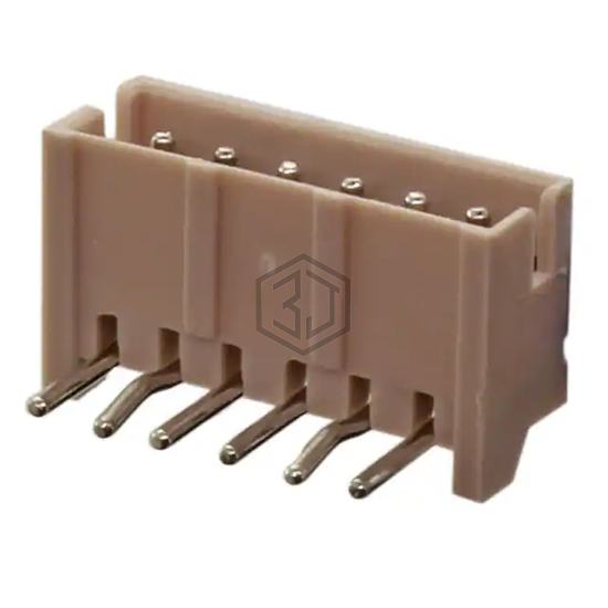 15SH-A-06-TR - Adam Tech - Rectangular Connectors - Headers, Male Pins