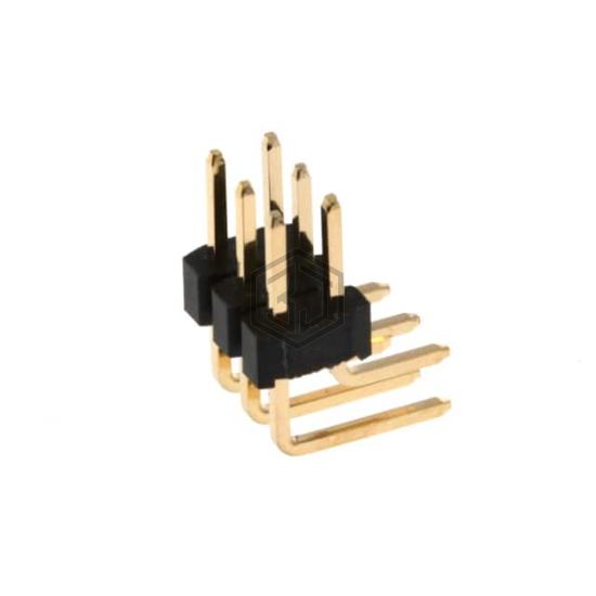 PR20C03HBDN - METZ CONNECT USA Inc. - Rectangular Connectors - Headers, Male Pins