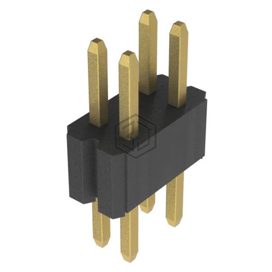 HPH2-B-04-UA - Adam Tech - Rectangular Connectors - Headers, Male Pins