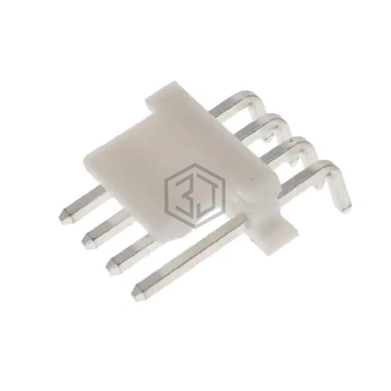 LHD-04-TRA - Adam Tech - Rectangular Connectors - Headers, Male Pins
