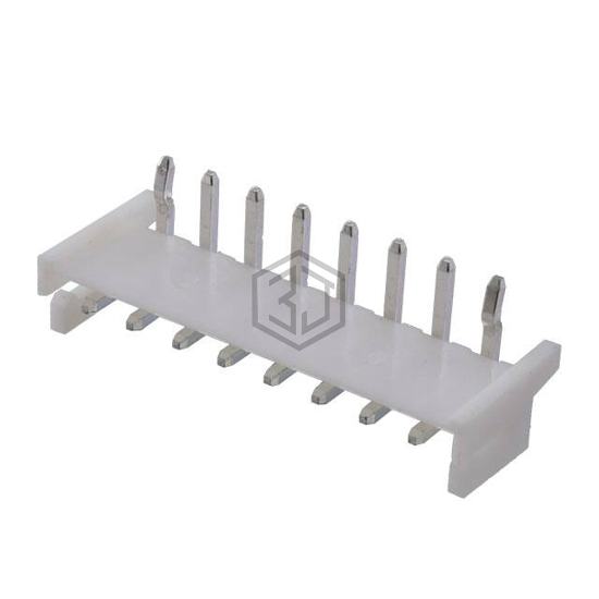 25SH-C-08-TR - Adam Tech - Rectangular Connectors - Headers, Male Pins