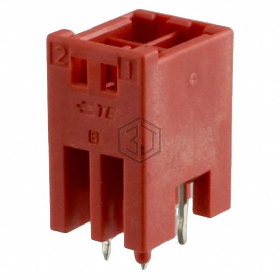 3-1971906-2 - TE Connectivity AMP Connectors - Rectangular Connectors - Headers, Male Pins