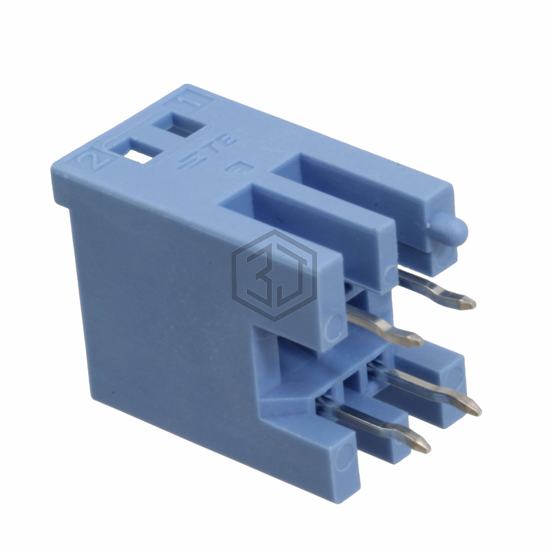 2-1971906-2 - TE Connectivity AMP Connectors - Rectangular Connectors - Headers, Male Pins