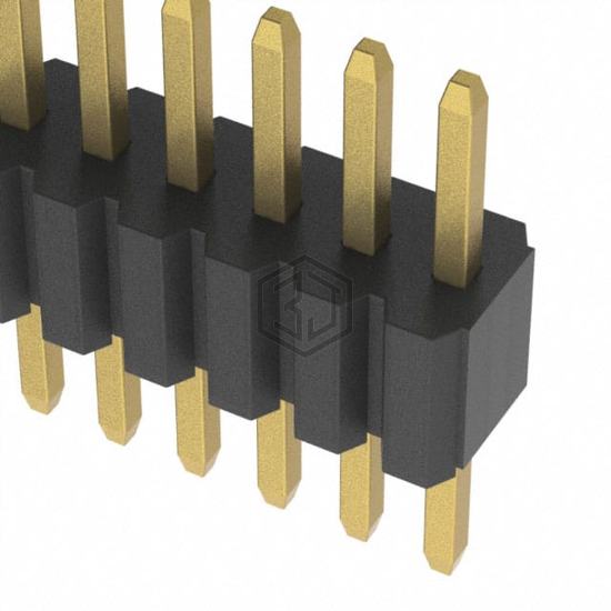 HPH1-B-19-UA - Adam Tech - Rectangular Connectors - Headers, Male Pins