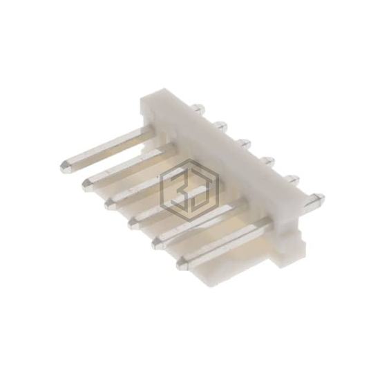 LHD-06-TS - Adam Tech - Rectangular Connectors - Headers, Male Pins