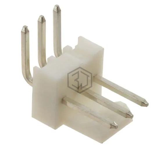 LHS-03-TRA - Adam Tech - Rectangular Connectors - Headers, Male Pins