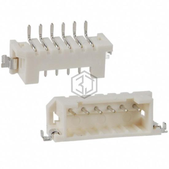 DF3EA-6P-2H(21) - Hirose Electric Co Ltd - Rectangular Connectors - Headers, Male Pins