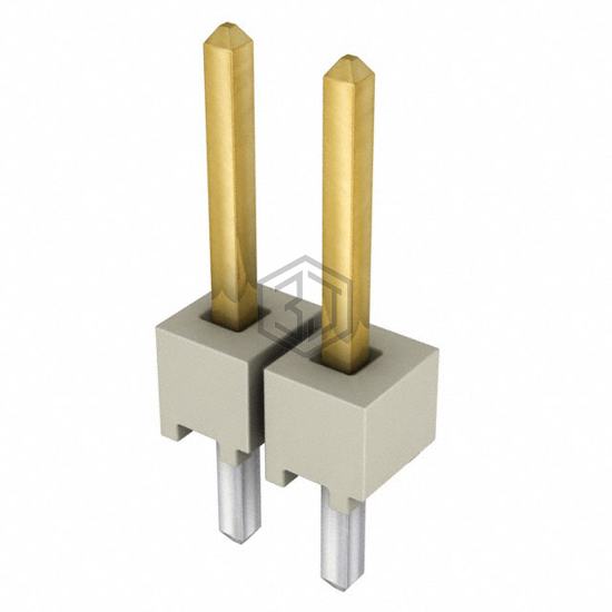 HTSW-102-23-L-S - Samtec Inc. - Rectangular Connectors - Headers, Male Pins