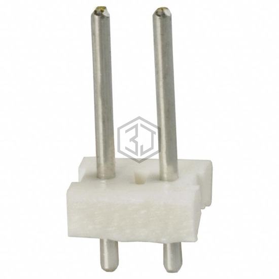 640384-2 - TE Connectivity AMP Connectors - Rectangular Connectors - Headers, Male Pins