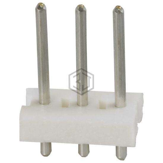 640384-3 - TE Connectivity AMP Connectors - Rectangular Connectors - Headers, Male Pins