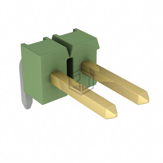 826631-2 - TE Connectivity AMP Connectors - Rectangular Connectors - Headers, Male Pins
