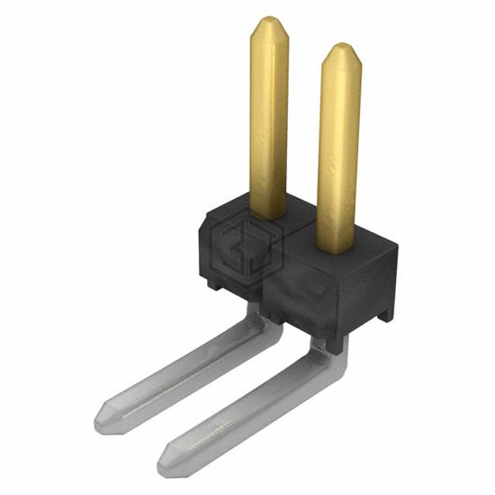 TSW-102-22-L-S-RA - Samtec Inc. - Rectangular Connectors - Headers, Male Pins