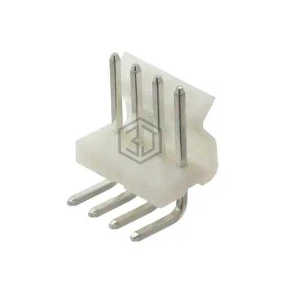 LHB-04-SB1 - Adam Tech - Rectangular Connectors - Headers, Male Pins