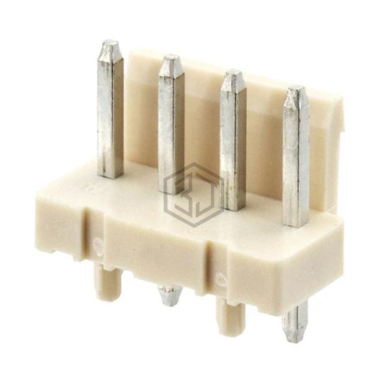1744429-4 - TE Connectivity AMP Connectors - Rectangular Connectors - Headers, Male Pins