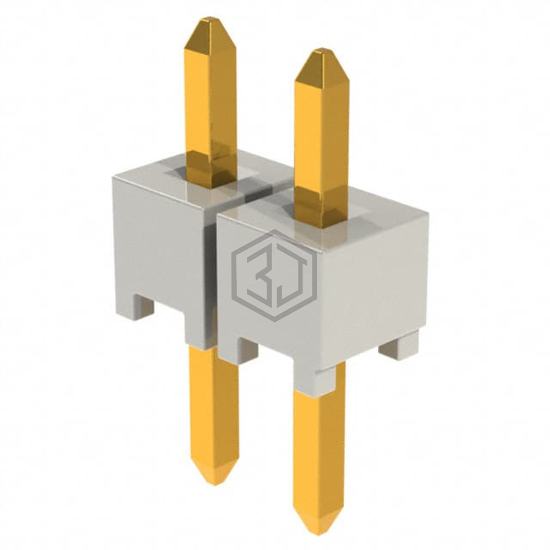 HTSW-102-06-G-S - Samtec Inc. - Rectangular Connectors - Headers, Male Pins